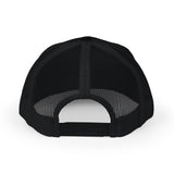 Embroidered Orange Chain Snapback Trucker Cap
